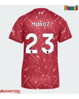 Liverpool Victor Munoz #23 Tricou Fotbal Replică 2026-27 Femei Acasa